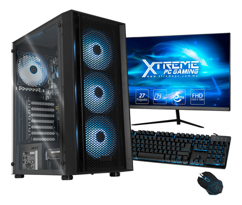 Xtreme PC Gaming Intel Core I9 11900 16GB SSD 240GB 3TB Monitor 27 WIFI Black