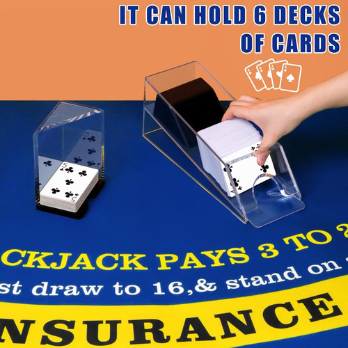 Aoriher Blackjack Juego Combo Set, Incluye Blackjack Layo...