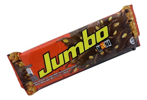 Chocolatina Jumbo Maní 100g