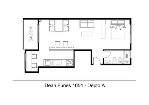 Imagen 24 de 25 de Departamento 2 Amb - Dean Funes 1000 - San Cristóbal