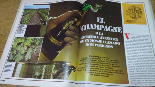 Muy Interesante 26 Monje Don Perignon El Champagne  1987