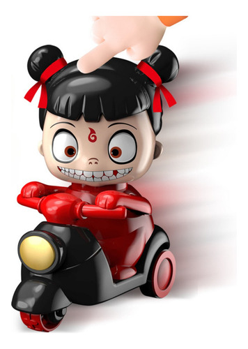 Juguete De Dibujos Animados Nezha Motorcycle Push