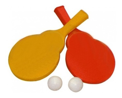 Raquetitas Plasticas Con Pelota Ping Pong N164 - Del Tomate