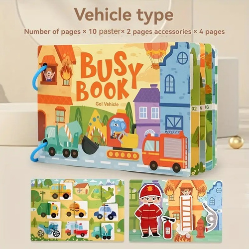 Busy Book / Libro De Actividades / Educación Montessori