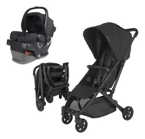 Cochecito Uppababy Minu V2 Plegable Una Mano + Mesa V2 Latch