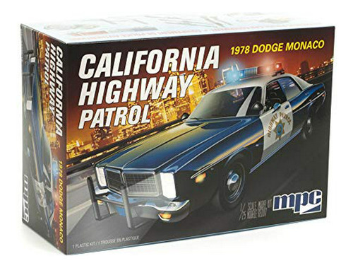 Mpc 1978 Dodge Monaco Chp Police Car 2t 1-25 Kit De Modelo A