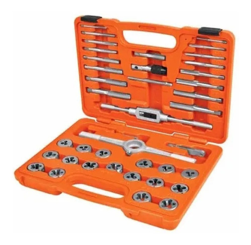 Juego Completo De Machos Y Terrajas 40 Piezas Truper 11442
