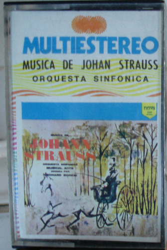 Cassette. Johan Strauss. Orquesta Sinfónica 