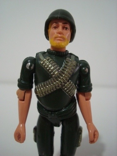 Boneco Comandos Em Ação Gi Joe Arma Pesada Estrela (Usado)