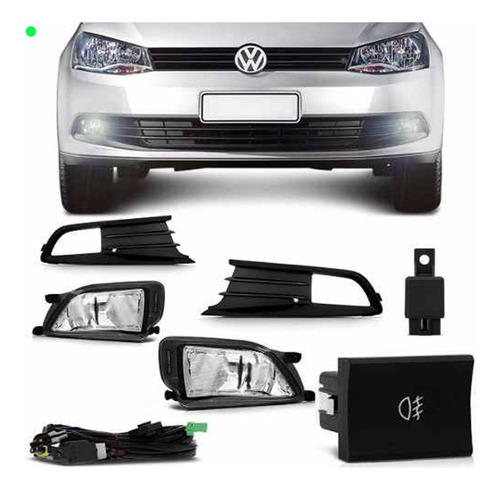 Gol Gvi G Kit Farol Auxiliar Com Volkswagen Gol 2015 A 2015