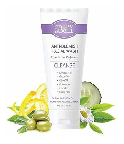 Belli Anti Manchas Jabón Facial - Piel Acné Limpiadora Prope