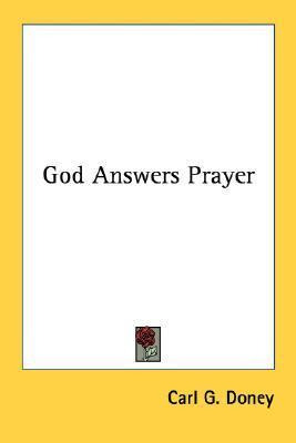 Libro God Answers Prayer - Carl G Doney