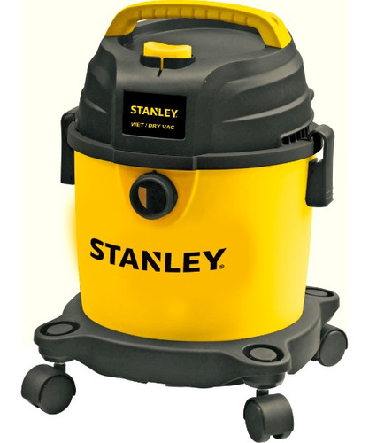 Aspiradora Stanley 750w 9.5 Litros Sl19135 Polvo Y Agua Color Amarillo
