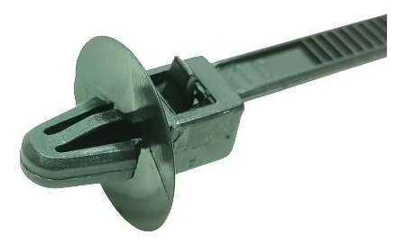 Abraçadeira Enforca Gato Com Plug P/ Furo Lata Chassi 100un