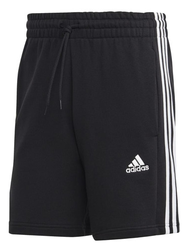 Shorts adidas Essentials 3-stripes Masculino - Preto/branco