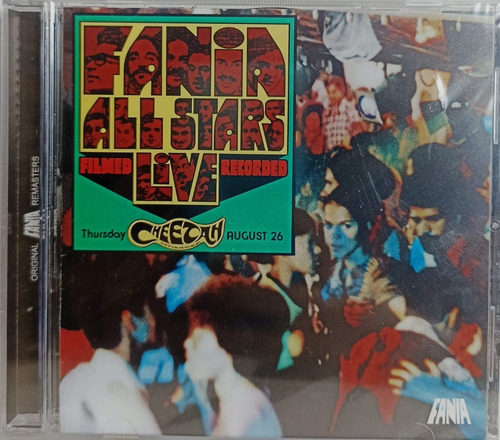 Fania All Stars Live At The Cheetah Vol 1 Fania Records Cd
