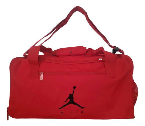 Nike Air Jordan Sport Bolsa De Lona Pequeña (55l), Rojo (gym