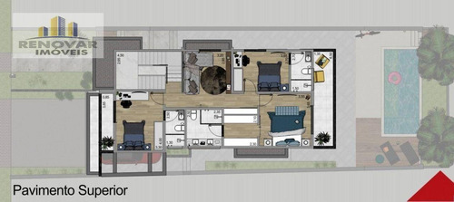 Imagem 6 de 6 de Sobrado Com 3 Dormitórios À Venda, 215 M² Por R$ 1.290.000,00 - Cidade Parquelandia - Mogi Das Cruzes/sp - So0427