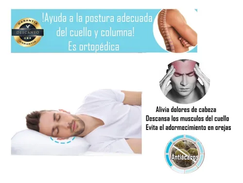 Almohada descansa cuello sale