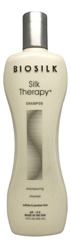 Biosilk Silk Therapy Shampoo 355ml Sin Sulfato Y Parabeno