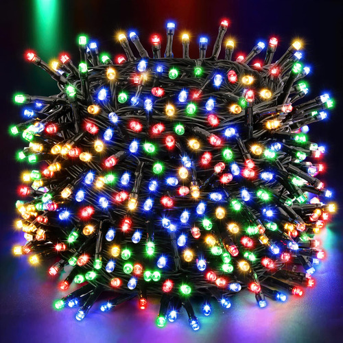 Techip Guirnalda De Luces Coloridas De Navidad, 300 Luces Le
