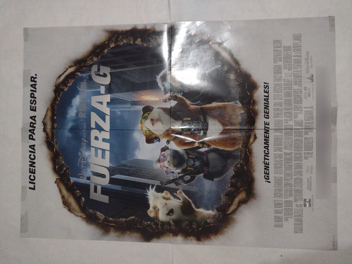 Poster De La Película Fuerza G/ N1445 (Usado)