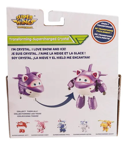 Super Wings 5 Transforma Un Avión De Cristal Sobrealimentado