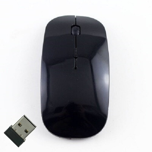 Mouse Ratón Óptico Inalámbrico 1600 Dpi + Receptor Usb 2.4g