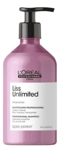 Shampoo L'oreal  Liss Unlimited 500 M