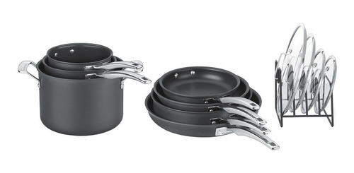 Imagen 4 de 7 de Bateria Smartnest Anodizada 11 Pzs N61-11es Regalo En Compra