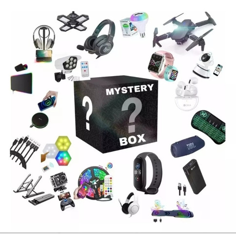 Caja Misteriosa Gold, Compatible Amazon Electrónica 100%