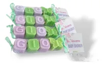 Comprar Souvenirs De Jaboncitos X 15 De 4 Letras  
