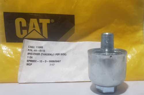 Caterpillar Cat Respiradero 4h-6112 4h6112 Excavadoras 320