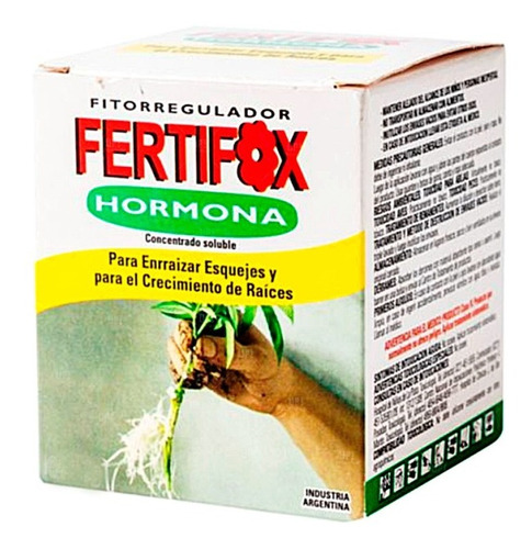 Fertifox Fitorregulador Hormona Esquejes Crecimiento 75 Cc