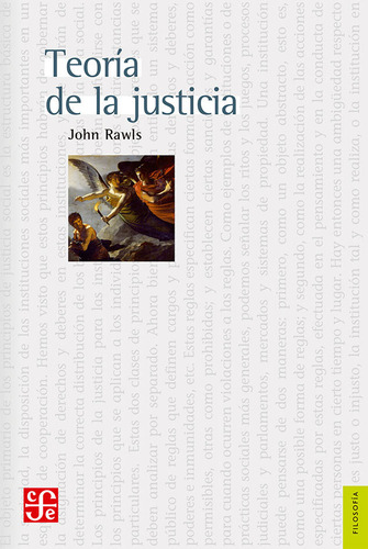 Teoria De La Justicia Rawls ( Libro Original )