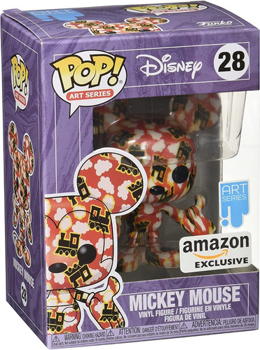 Funko Pop Disney Art Series Mickey Mouse Amazon