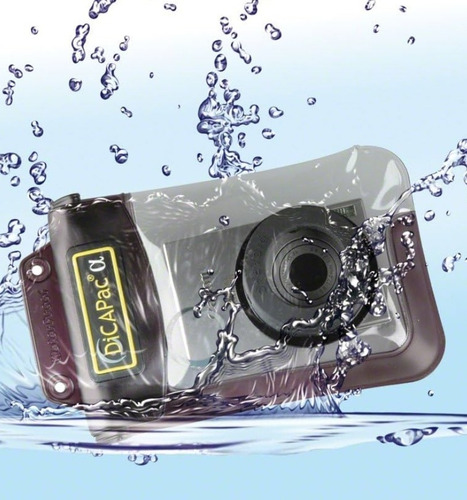 Funda Estanca Dicapac Wp-510 Hasta 10 Metros Con Correa