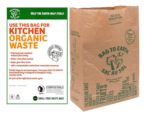 Bag To Earth - Bolsa De Basura De Alimentos De Cocina - Jueg