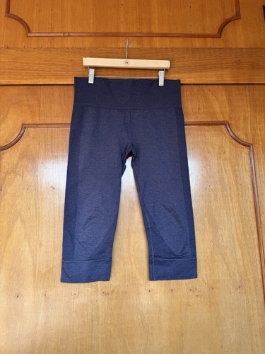 Leggings Deportivos Lululemon Original Capri Talla 8 Azul (Usado)