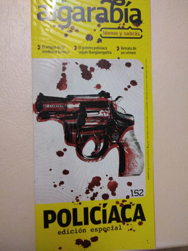 Revista Algarabía 152 Policiaca Mayo 2017