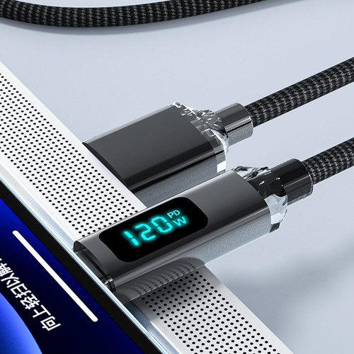 Pantalla Digital Led Tipo C: Cable De Carga Tipo C Y Cables