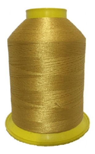 Linha Para Maquina Bordar Bonfio Neon 4000m Diversas Cores Cor Dourado 3128