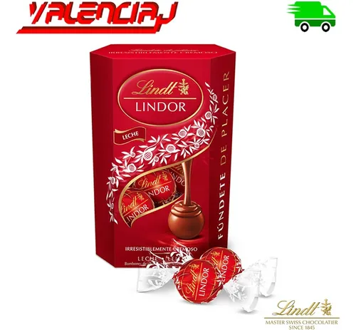 Chocolates Lindt Lindor Con Leche 137grs