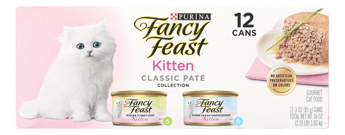 Fancy Feast® Purina Comida Gatos Kitten 12pack