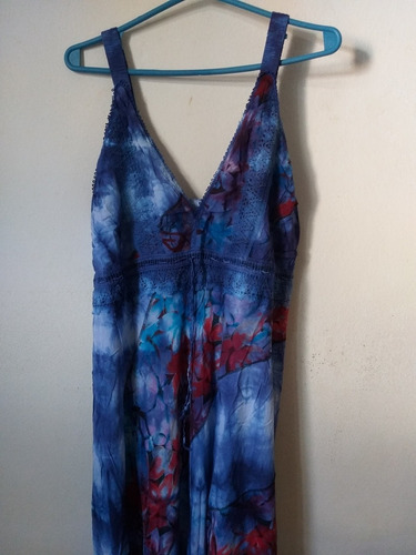 Vestido Largo Solero Verano Batik Dama Importado Brasil