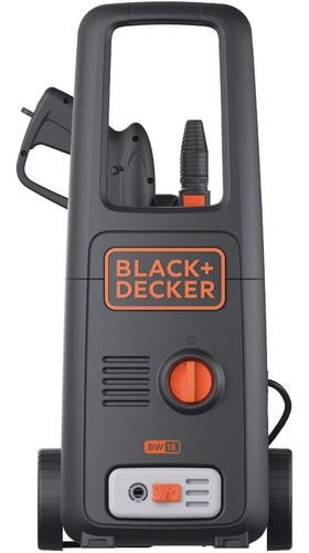 Hidrolavadora eléctrica Black+Decker BW15 de 1400W con 120bar de presión máxima 120V