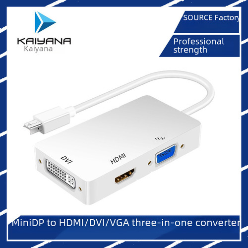 Big Dp To Triple (blanco) - Dp Minidp A Hdmi De Alta Definic
