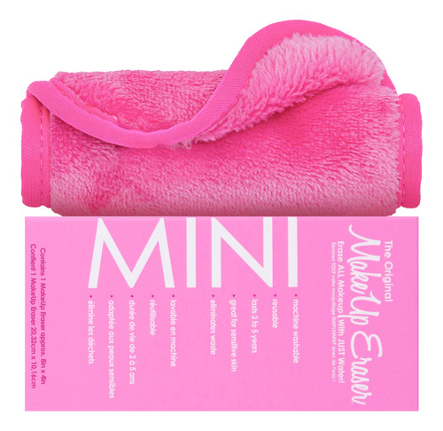 Makeup Eraser Mini, Borra Todo El Maquillaje Con Solo Agua,