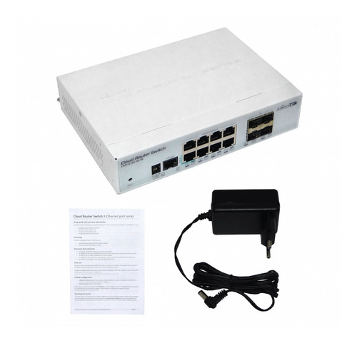 Conectividad Switch Router Mikrotik Crs112-8g-4s-in No-rack