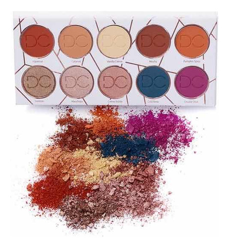 Paleta De Sombras De Ojos Dominique Cosmetics Latte Palette